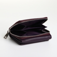 Кошелёк женский на магните, цвет фиолетовый