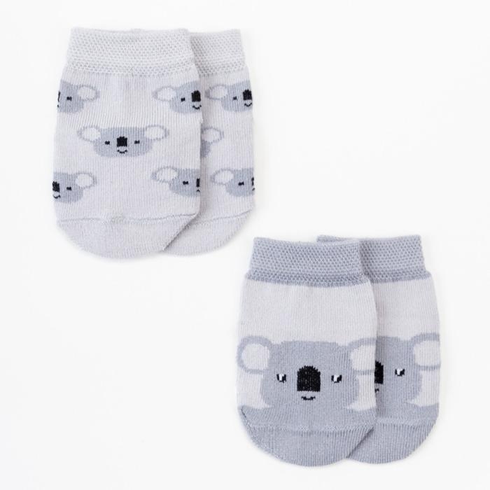 Набор носков Крошка Я &laquo;Коала&raquo;, 2 пары, 6-8