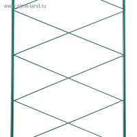 Шпалера, 170 &times; 34 &times; 1 см, металл, зелёная, &laquo;Буби&raquo;