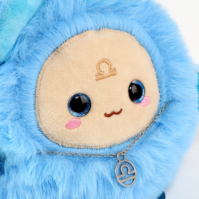 Мягкая игрушка &mdash; Зодиак &laquo;Создай своё украшение. Весы&raquo;, с кулоном