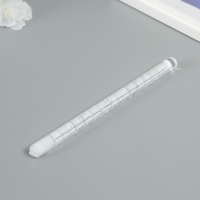 Скалка для творчества акрил "Ноты" 16х1 см Скалка для творчества акрил "Ноты" 16х1 см