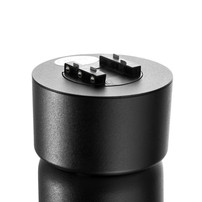 Светильник трековый SLIM Светильник трековый SLIM "Бочонок" LED 10Вт 3000K-6000К 48V CRI90 черный 6,3х6,3х14,5см