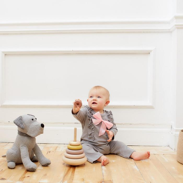 Комбинезон с бантиком Крошка Я, BASIC LINE, рост 80-86 см Комбинезон с бантиком Крошка Я, BASIC LINE, рост 80-86 см