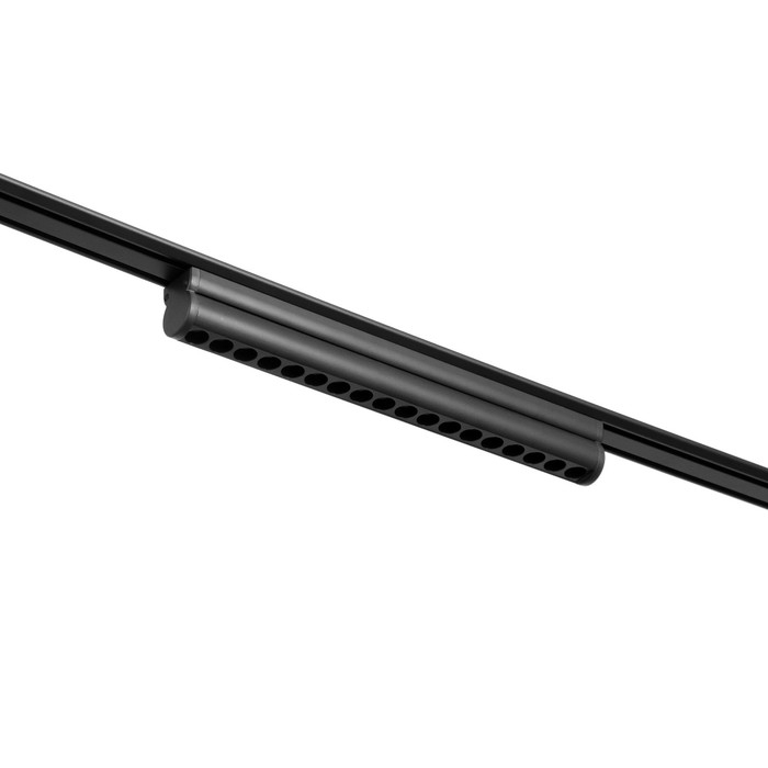 Светильник трековый SLIM Светильник трековый SLIM "Книжка-33" LED 18Вт 3000K-6000К 48V CRI90 черный 3,2х3,8х33,6см