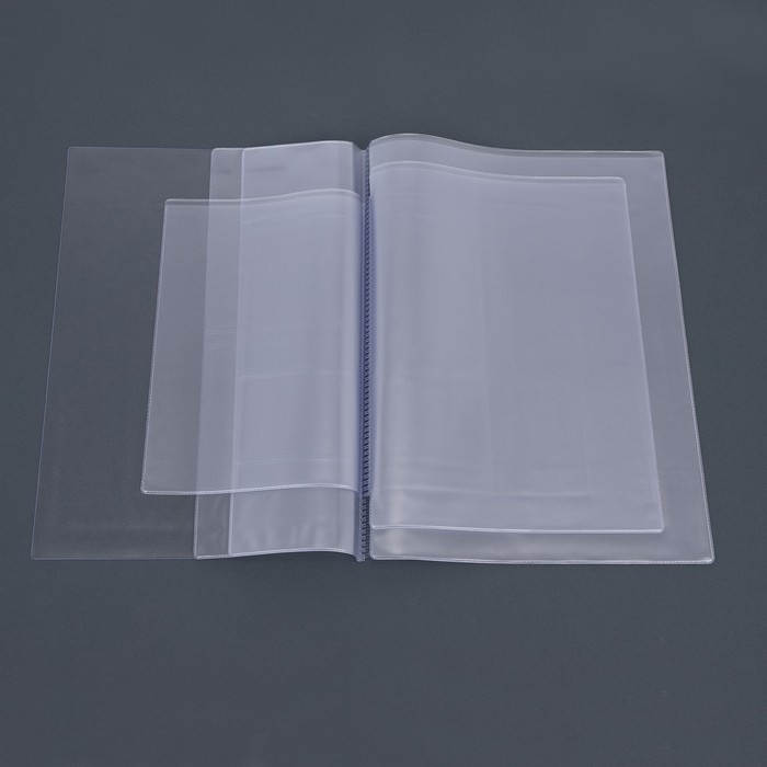 Вкладыш ПВХ для документов, 2 комплекта, цвет прозрачный Вкладыш ПВХ для документов, 2 комплекта, цвет прозрачный