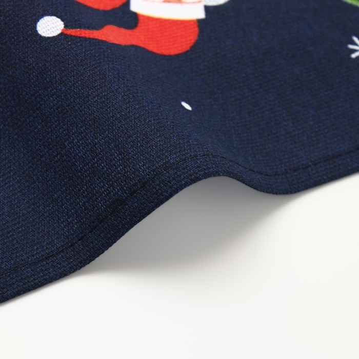 Новый год. Символ года. Змея. Полотенце Доляна "Игристого нового года" 28х46 см, 100% хл, рогожка 164 г/м2