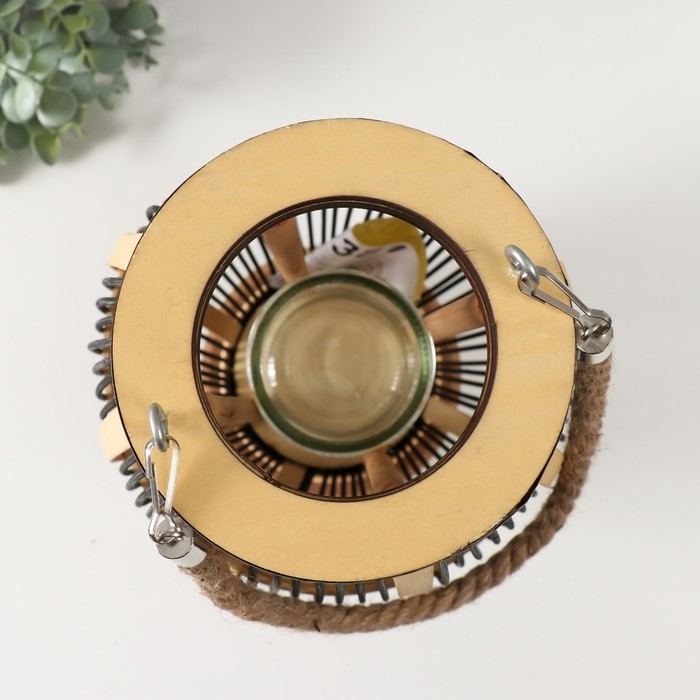 Подсвечник бамбук Подсвечник бамбук "Фонарик. Кувшин" 38х20х20 см