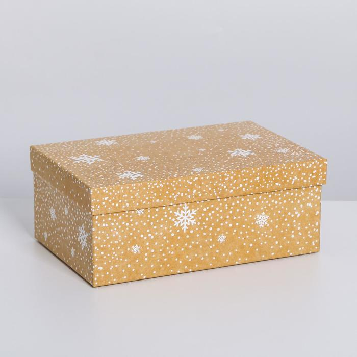 Набор коробок 10 в 1 &laquo;Снежинки&raquo;, 12 х 7 х 4 - 32.5 х 20 х, Новый год