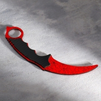 Сувенирное оружие из дерева &laquo;Керамбит, паутина&raquo;