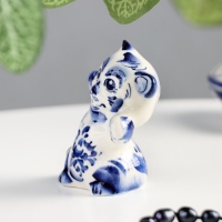 Сувенир &laquo;Кот Феликс&raquo;, 8 см, гжель