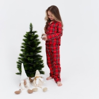 Пижама детская KAFTAN "Клетка" р.34 (122-128) Пижама детская KAFTAN "Клетка" р.34 (122-128)