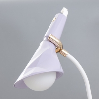 Настольная лампа "Делсер" LED 3Вт USB АКБ фиолетовый 14х13х39 см RISALUX Настольная лампа "Делсер" LED 3Вт USB АКБ фиолетовый 14х13х39 см RISALUX