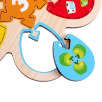 Головоломка деревянная "Учимся считать" Головоломка деревянная "Учимся считать"