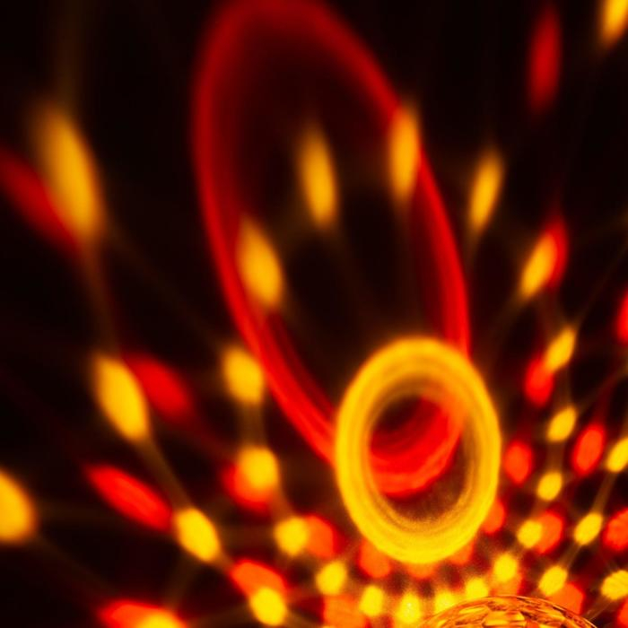 Световой прибор «Сфера» 12 см, динамик, пульт ДУ, свечение RGB, 5 В Световой прибор «Сфера» 12 см, динамик, пульт ДУ, свечение RGB, 5 В