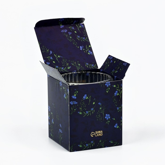 Свеча ароматическая в стекле &laquo;Лаванда&raquo;, интерьерная