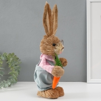 Сувенир "Ученый-зайка с морковкой" 10х12,5х34,5 см Сувенир "Ученый-зайка с морковкой" 10х12,5х34,5 см