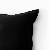 Подушка Этель, 45х45+1 см, чёрный, 100% хлопок Подушка Этель, 45х45+1 см, чёрный, 100% хлопок