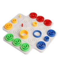 Настольная игра для детей на логику &laquo;Логикруг&raquo;, 2-4 игрока, 5+