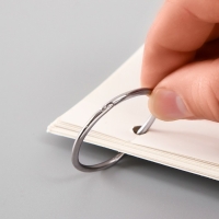 Кольца для творчества (фотоальбомов) "Серебро" внутр. d= 3 см внешн. d=3,4 см н-р 10 шт Кольца для творчества (фотоальбомов) "Серебро" внутр. d= 3 см внешн. d=3,4 см н-р 10 шт