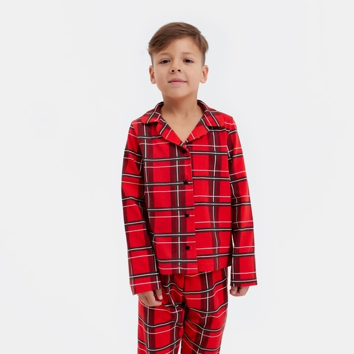 Пижама детская KAFTAN Пижама детская KAFTAN "Клетка" р.36 (134-140)