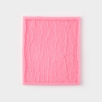 Молд Доляна &laquo;Древесная кора&raquo;, силикон, 15,5&times;13&times;0,8 см, цвет МИКС