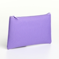 Косметичка на молнии, цвет сиреневый Косметичка на молнии, цвет сиреневый