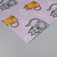 Бумага для скрапбукинга "Котики" плотность 180 гр набор 5 шт 30,5х32 см Бумага для скрапбукинга "Котики" плотность 180 гр набор 5 шт 30,5х32 см