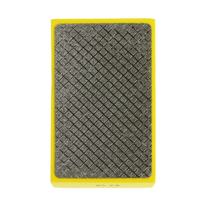 Губка алмазная шлифовальная ТУНДРА, 90x55x30 мм, Р60, для камня, керамогранита, кафеля Губка алмазная шлифовальная ТУНДРА, 90x55x30 мм, Р60, для камня, керамогранита, кафеля