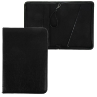 Пaпка деловая, искусственная кожа, для бумаг, 360 х 260 х 30 мм, 6Л331 "Лайт", ручка-петля, чёрная Пaпка деловая, искусственная кожа, для бумаг, 360 х 260 х 30 мм, 6Л331 "Лайт", ручка-петля, чёрная