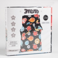 Постельное бельё Этель 1,5 сп "Cats and space", 143х215 см, 150х214 см, 50х70 см -1 шт, 100% хлопок, бязь Постельное бельё Этель 1,5 сп "Cats and space", 143х215 см, 150х214 см, 50х70 см -1 шт, 100% хлопок, бязь