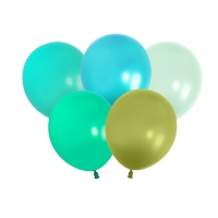 Шар латексный 12" «Бирюза», набор 25 шт., цвета МИКС Шар латексный 12" «Бирюза», набор 25 шт., цвета МИКС