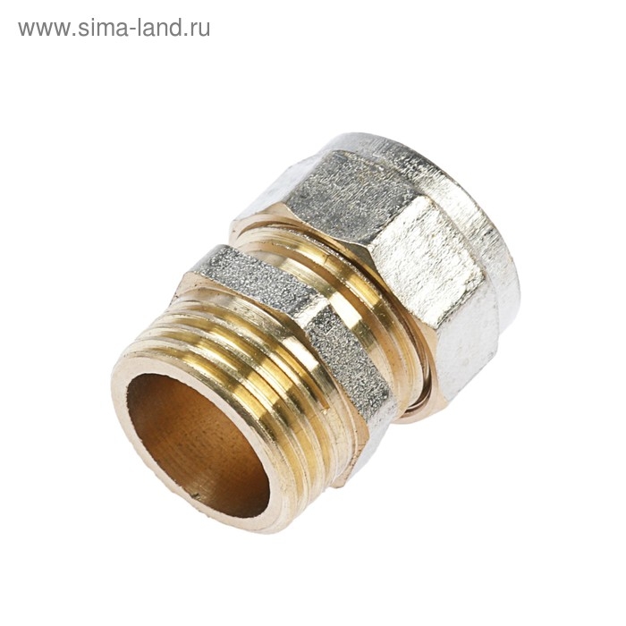 Муфта OTMO, обжимная, 16 мм х 1/2 Муфта OTMO, обжимная, 16 мм х 1/2" наружная резьба