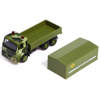 Грузовик металлический &laquo;КАМАЗ. Армия&raquo;, 1:54, инерция