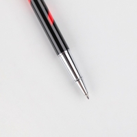 Ручка металл с колпачком &laquo;Russian Power&raquo;, фурнитура серебро, 1.0 мм