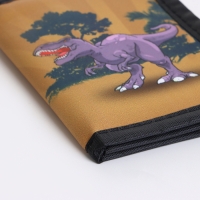 Кошелёк детский на липучке «Выбражулька», цвет оранжевый Кошелёк детский на липучке «Выбражулька», цвет оранжевый