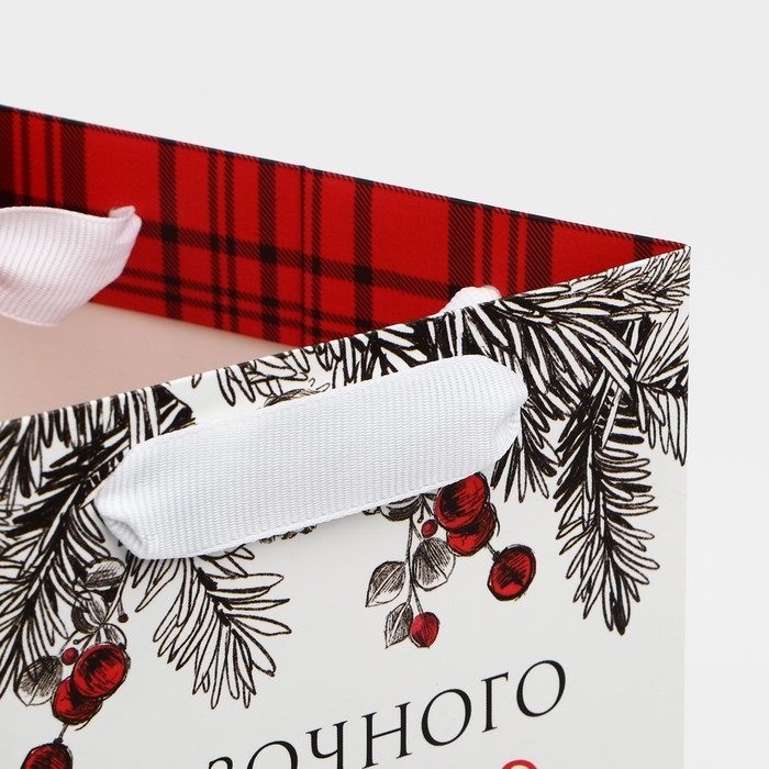 Пакеты под бутылку «Сказочного Нового года», 13 х 32 х 11,3 см , Новый год Пакеты под бутылку «Сказочного Нового года», 13 х 32 х 11,3 см , Новый год