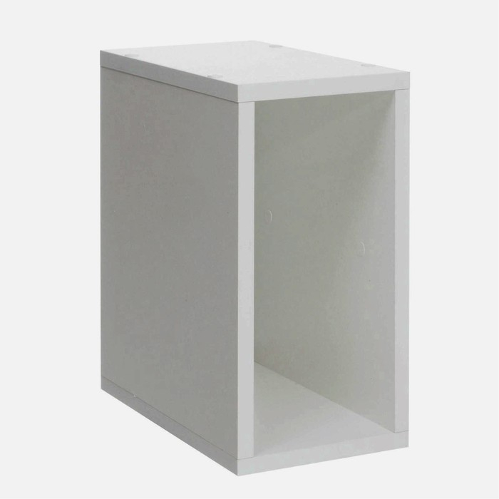 Стеллаж №2 DICE CUBE 1/2 секция, 360х180х320, Белый