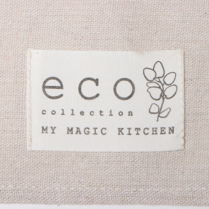 Дорожка на стол Доляна My magic kitchen, 40х149&plusmn;2 см, рогожка, хлопок 160 г/м2