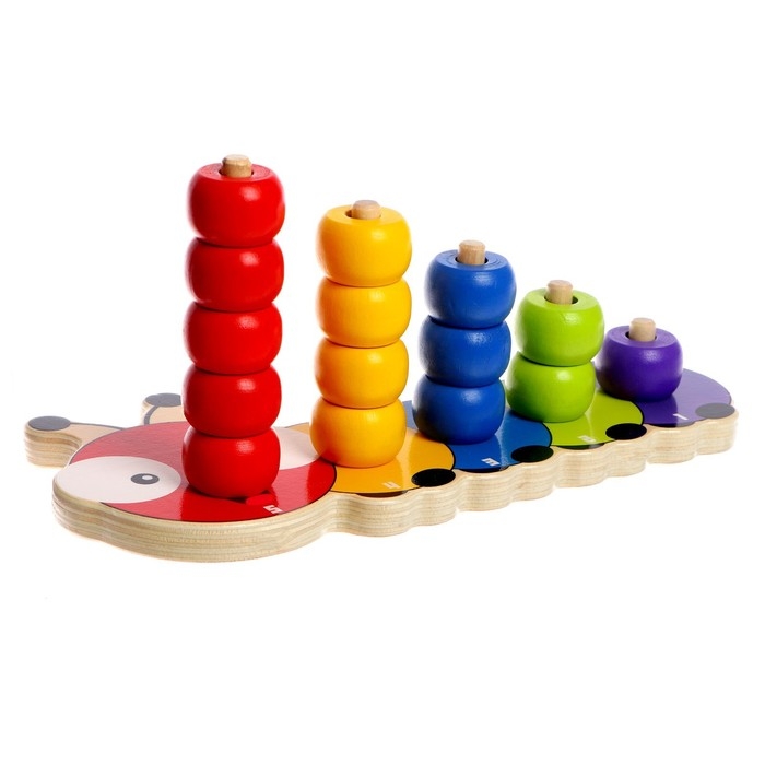 Набор для изучения счёта &laquo;Гусеница&raquo; 28 &times; 12,5 &times; 13 см