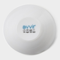 Салатник Avvir &laquo;Гайана&raquo;, 15&times;14,5&times;5 см, стеклокерамика, цвет белый