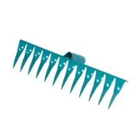 Грабли прямые, витой зуб, 12 зубцов, металл, тулейка 28 мм, без черенка, МИКС Грабли прямые, витой зуб, 12 зубцов, металл, тулейка 28 мм, без черенка, МИКС