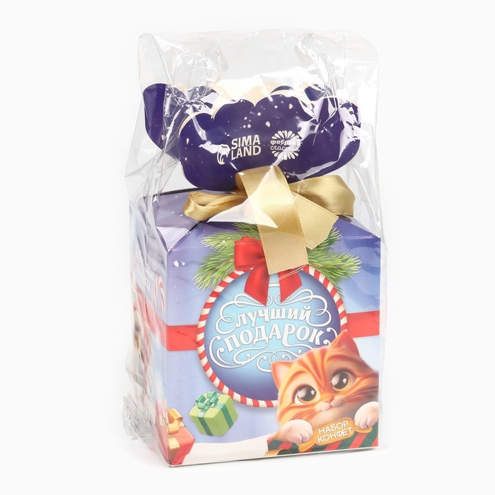 Новый год! Подарочный набор: конфеты в коробке &laquo;Лучший подарок&raquo;, 400 г