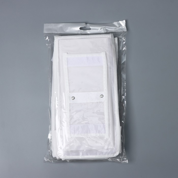 Органайзер подвесной &laquo;Стейт&raquo;, 5 отделений, 70&times;15&times;15 см, цвет белый