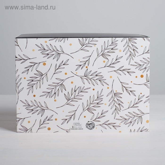 Коробка подарочная складная, упаковка, &laquo;Follow your dream&raquo;, 25 х 18 х 10 см