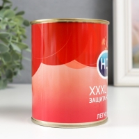 Носки в банке "XXXL защита ног"  (мужские, цвет черный)