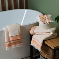 Полотенце махровое Love Life &laquo;Бриз&raquo; 50х80 см, оранжевый