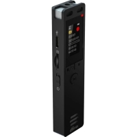 Диктофон RITMIX RR-155, 16Гб,micro SD, APE, MP3, WMA, FLAC, WAV, Jack 3.5, micro USB,черный