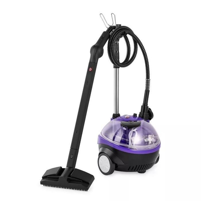 Отпариватель KT-9133, напольный, 1580 Вт, 1800 мл, 70 г/мин, &laquo;3 в 1&raquo;, фиолетовый