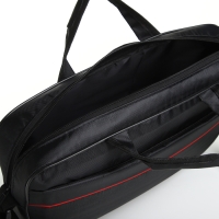 Сумка для ноутбука на молнии, наружный карман, цвет чёрный Сумка для ноутбука на молнии, наружный карман, цвет чёрный