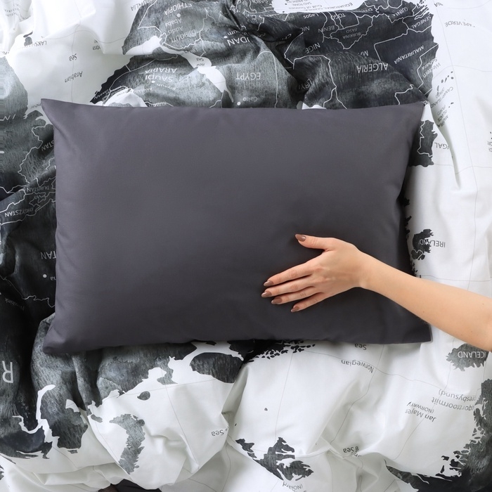 Постельное бельё Постельное бельё "Этель" Евро Geography 200*217 см, 220*240 см, 50*70 см-2 шт, поплин 125 г/м2, хл 100%